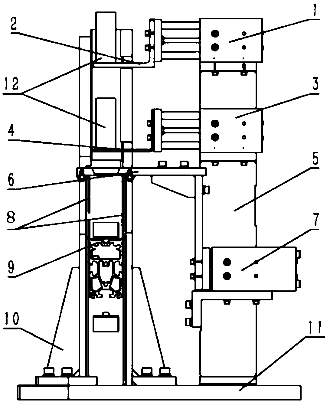 Firework inner barrel detecting and waste removing mechanism based on vision