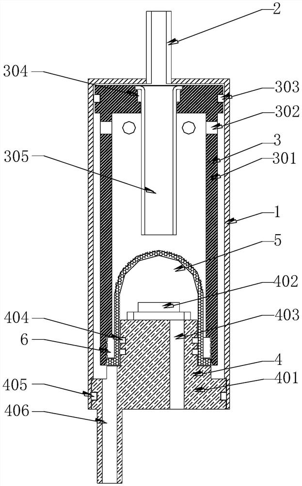 Efficient overcurrent sterilization module