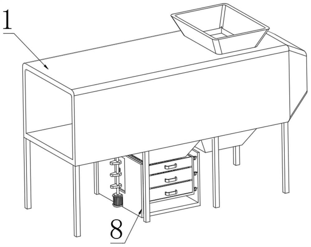 Preparation method and production device of instant wheat germs