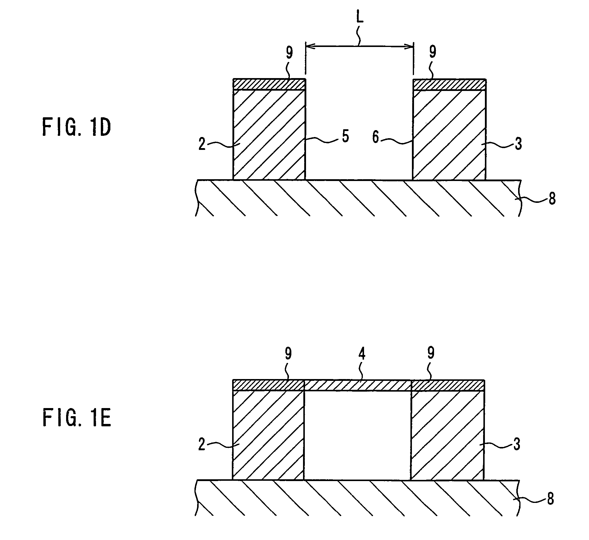 Electronic device, magnetoresistance effect element; magnetic head, recording/reproducing apparatus, memory element and manufacturing method for electronic device