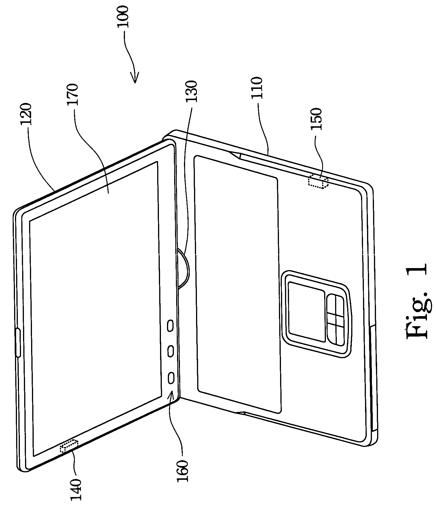 Liquid crystal display with optical disk drive control functions