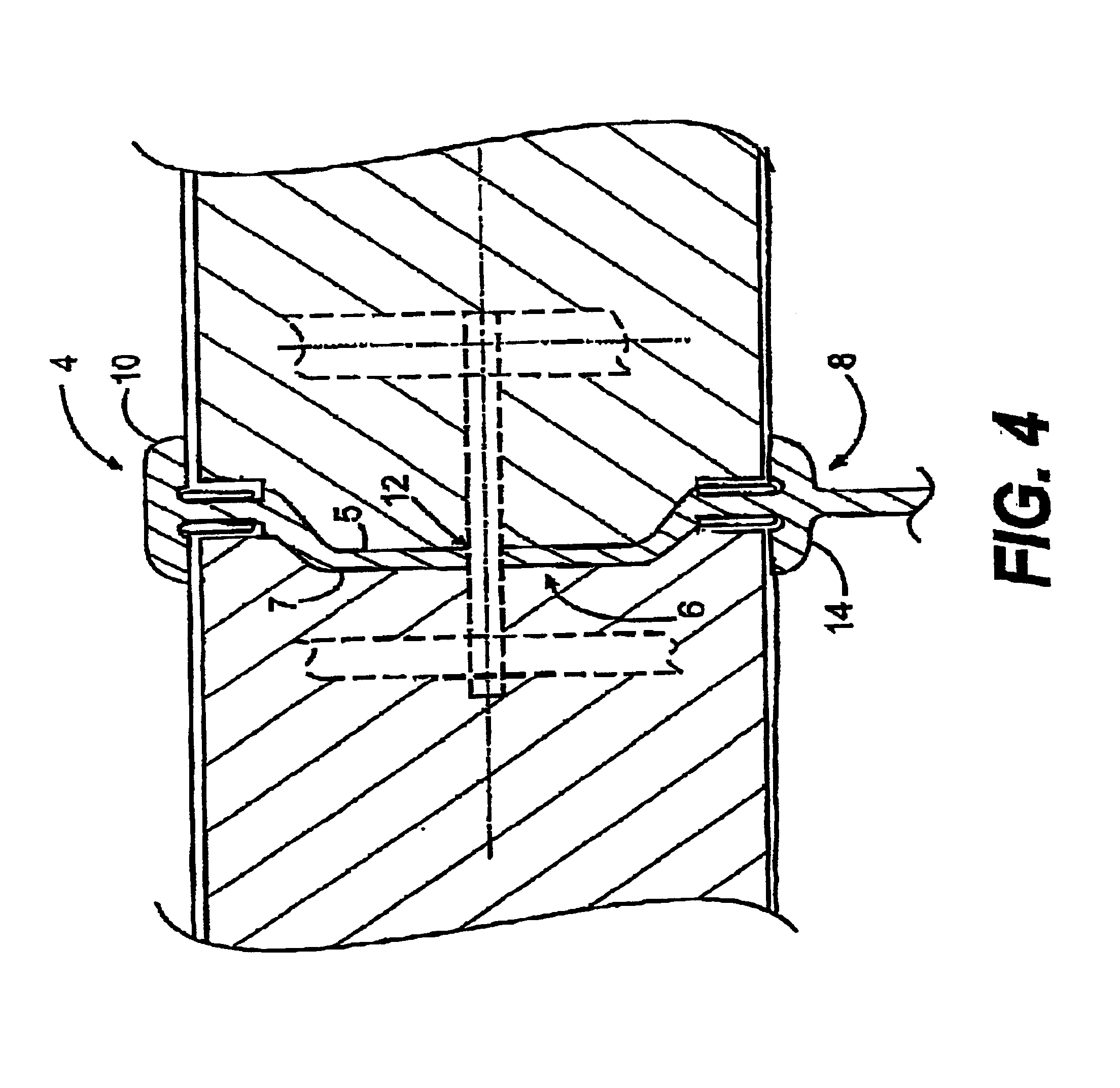 Support for securing cantilevered shelving to an insulated unit