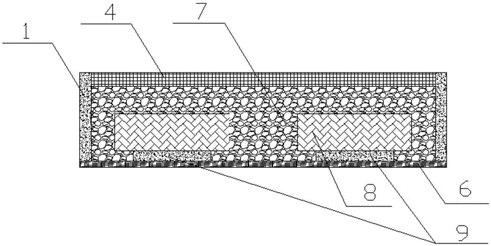 Prefabricated ecological embankment plate for drainage ditch and manufacturing method of prefabricated ecological embankment plate