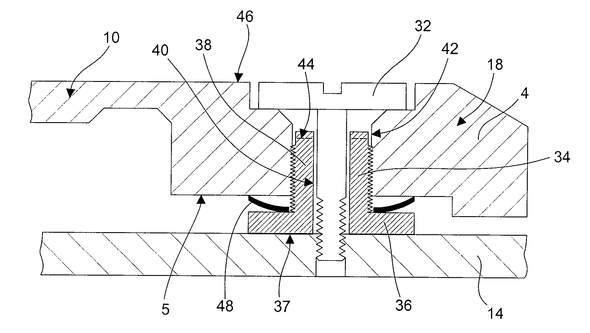 Mechanical timepiece fitted with a device for adjusting the shake of a rotating part or wheel set