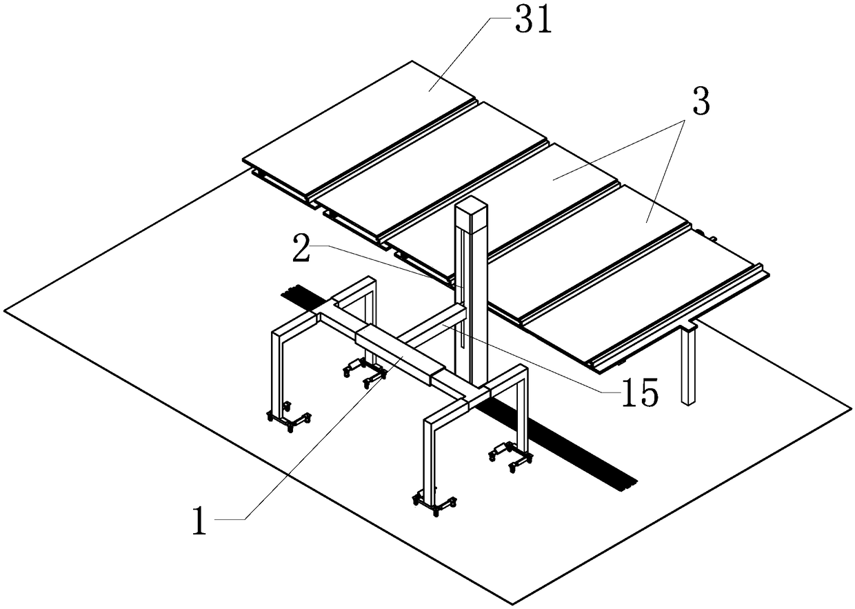 Double-layer self-alignment parking device