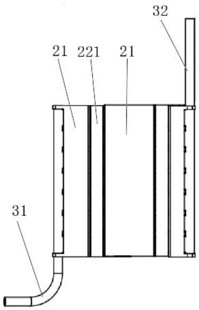 Phase change cold storage heat exchanger