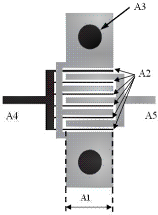 Distributed image high power tube core