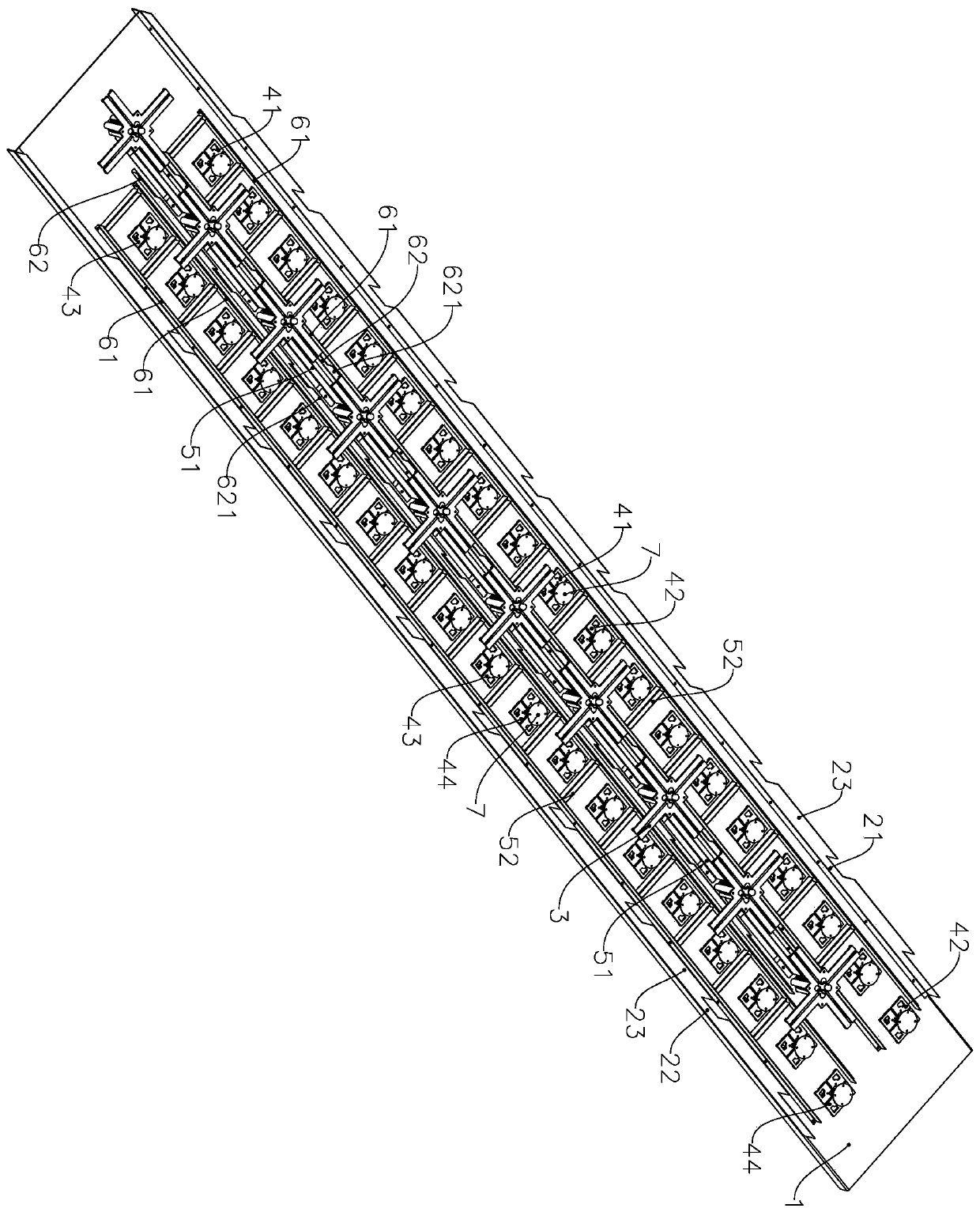 Miniaturized one-low four-hypersonic broadband multi-port base station antenna