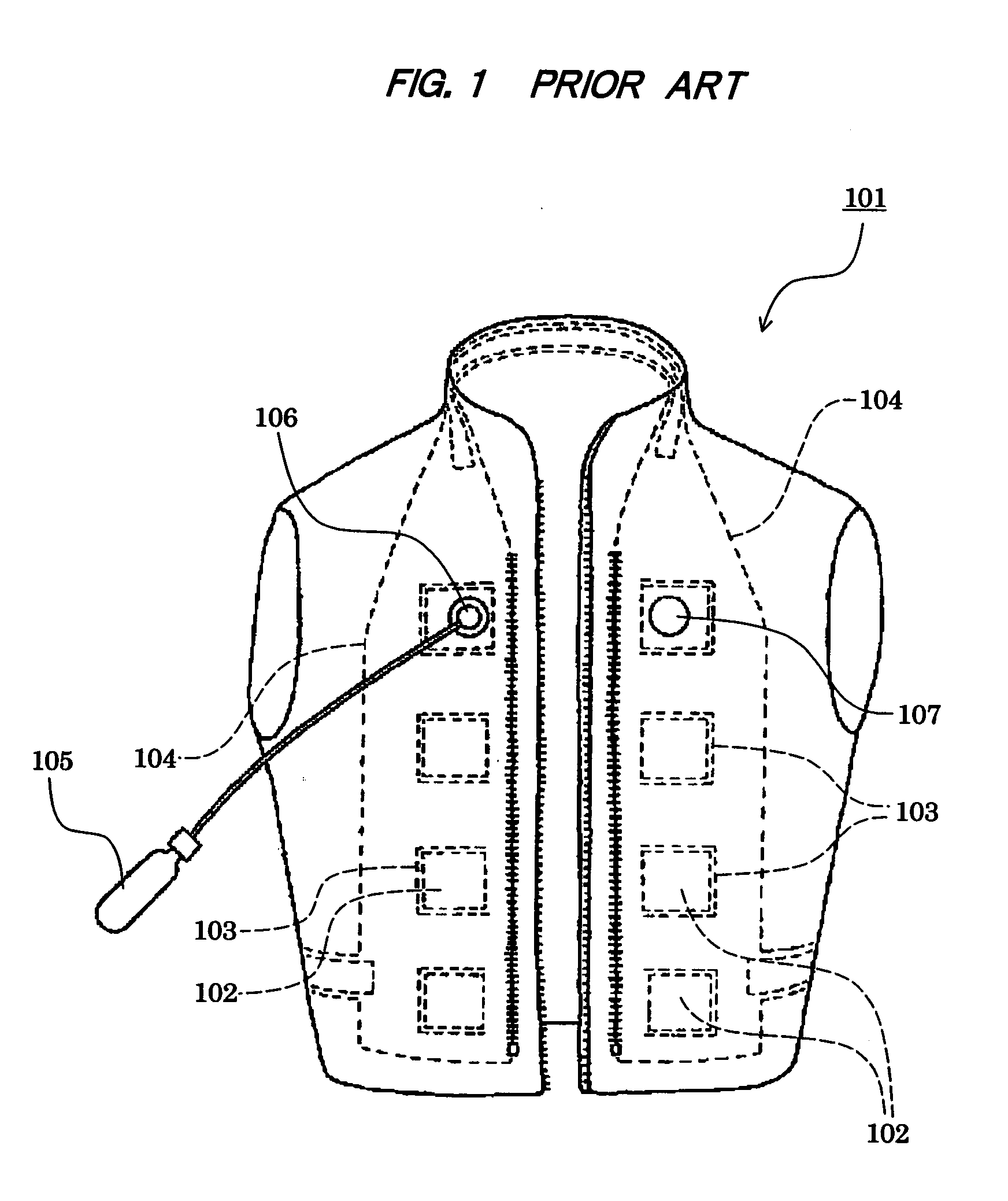 Life saving device provided with body temperature adjuster