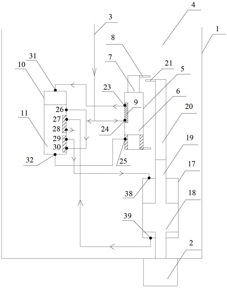 An underground hydraulic oil pumping system