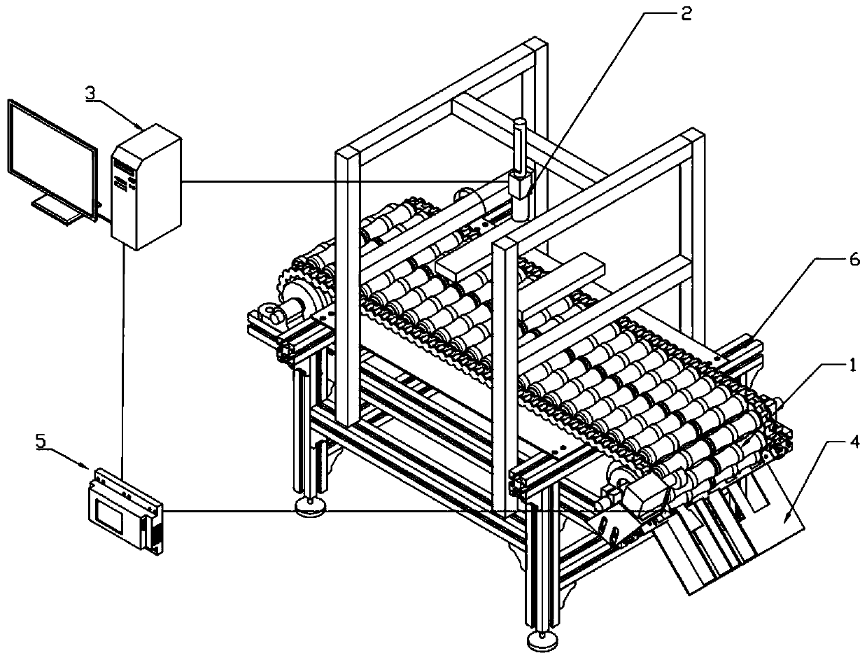 Silkworm cocoon automatic sorting device