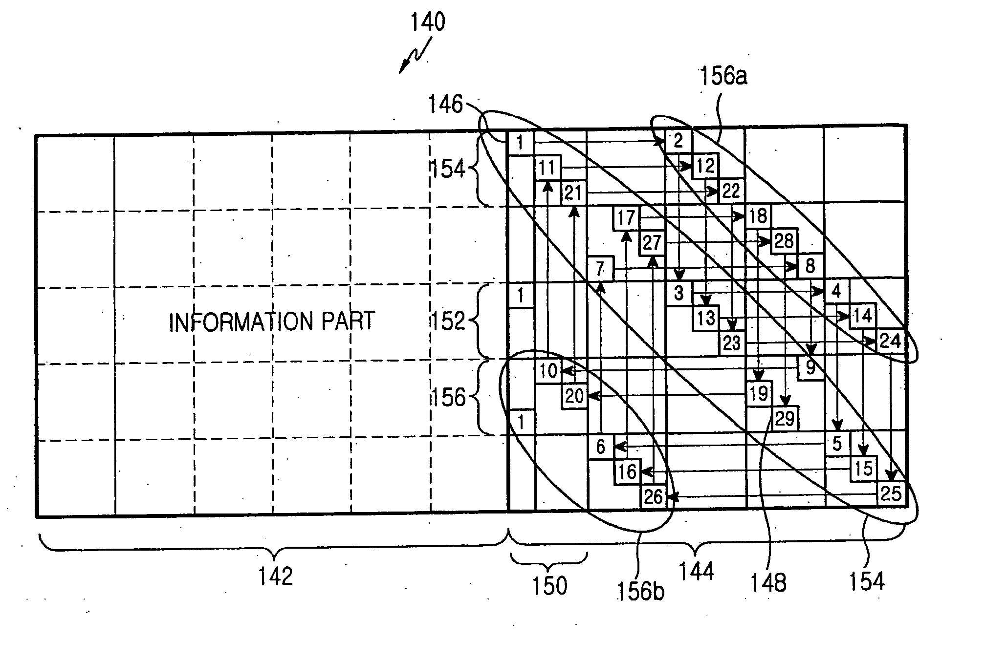 Method and apparatus for generating a low-density parity check code