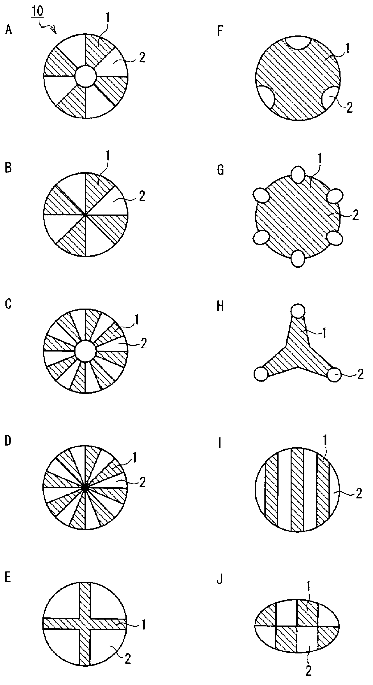 Polyolefin-based split-type conjugate fibre, fibrous mass and cell separator using same, and production method for same