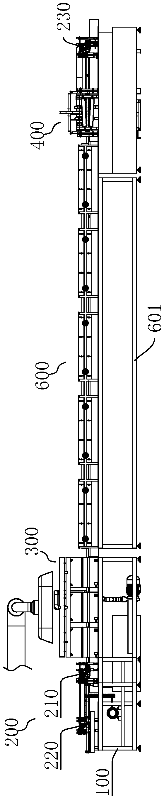 Equipment and method for internal high-pressure formation of high-plastic steel pipes