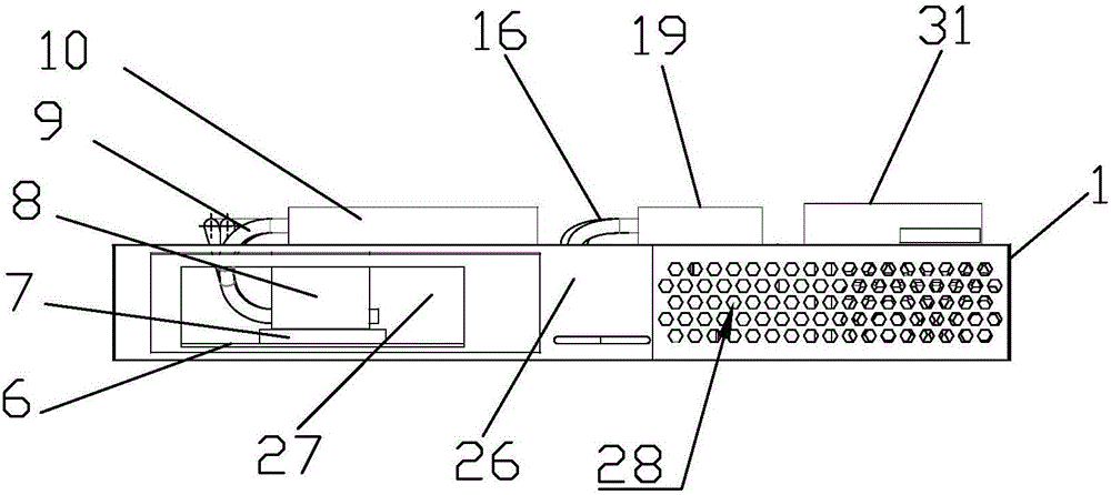 Integrated computer case structure