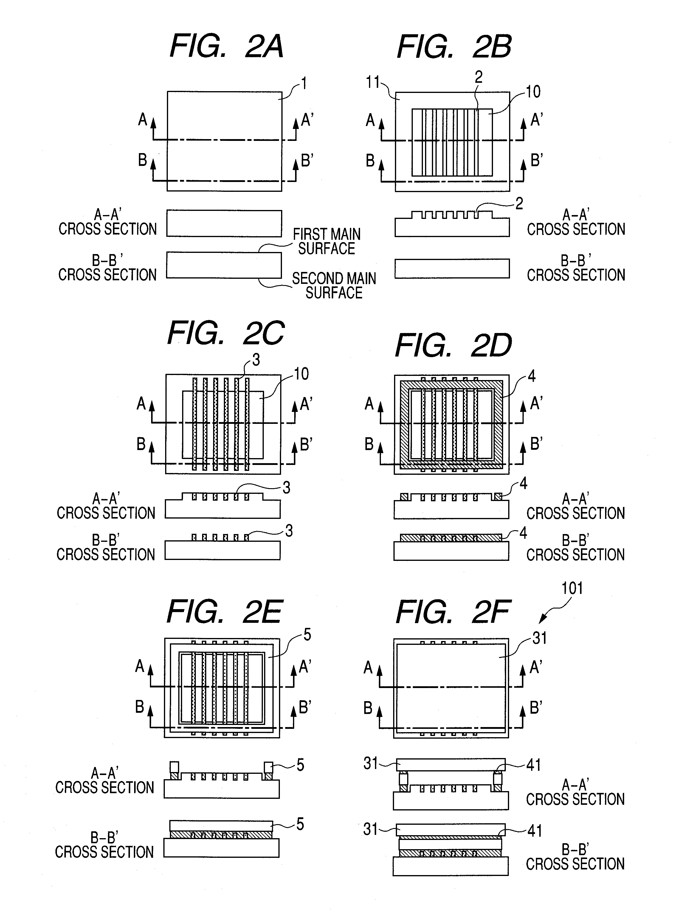 Airtight container and display device using the airtight container, and manufacturing method therefor