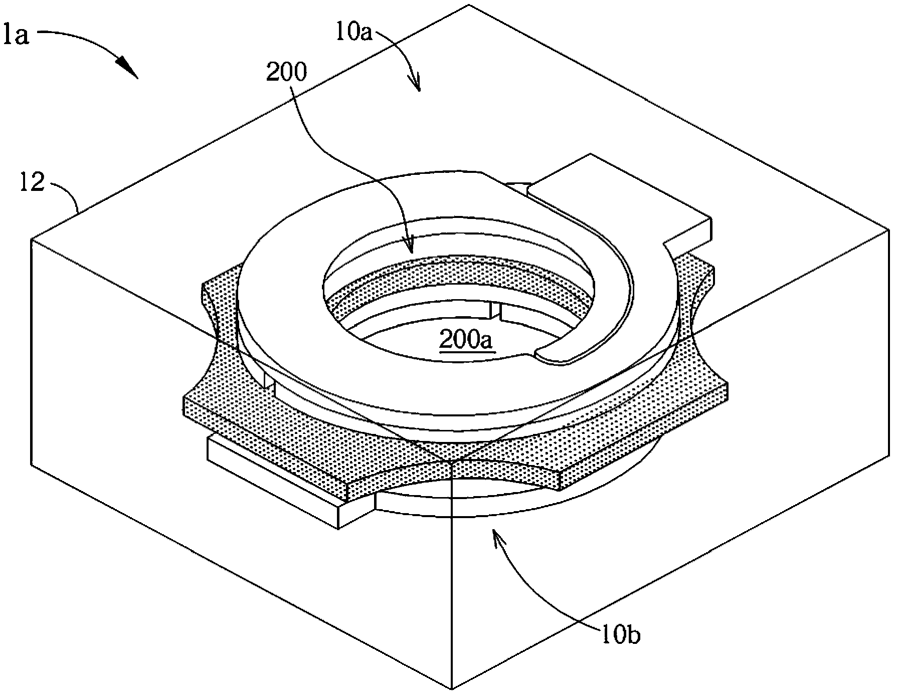 Electromagnetic component and coil structure thereof