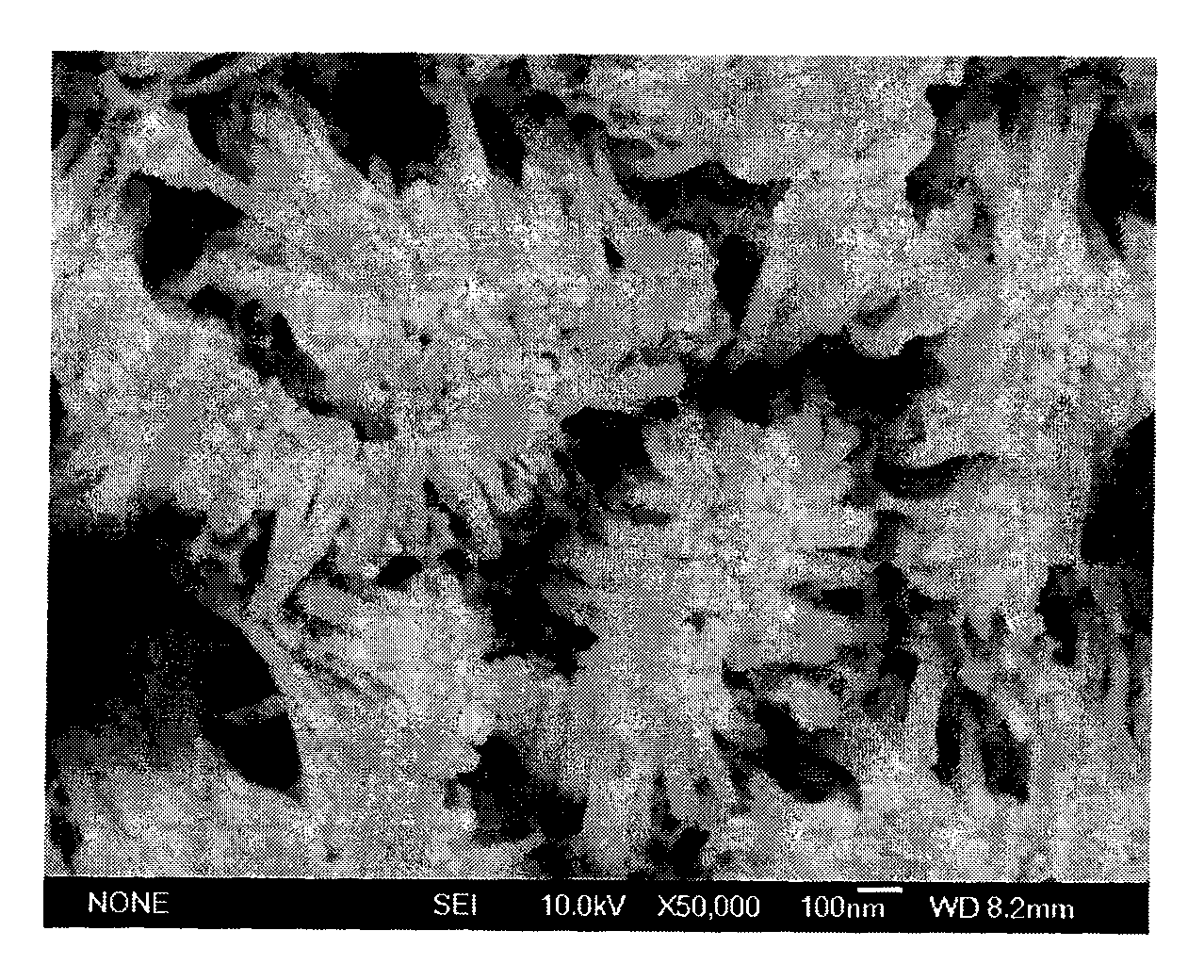 Method for making scanning electron microscope example for assembling nanometer line array in aluminum oxide template