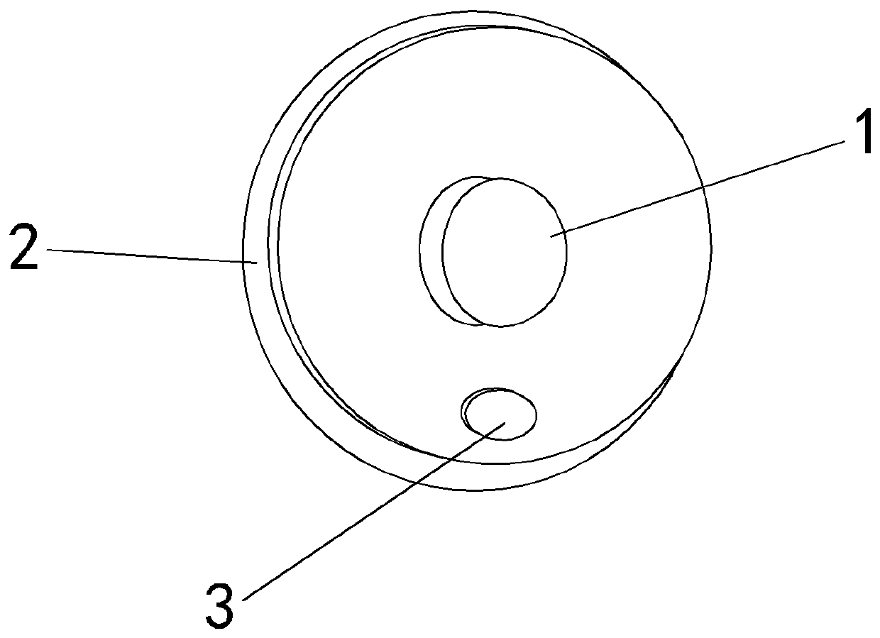 Small LED lamp capable of being pasted