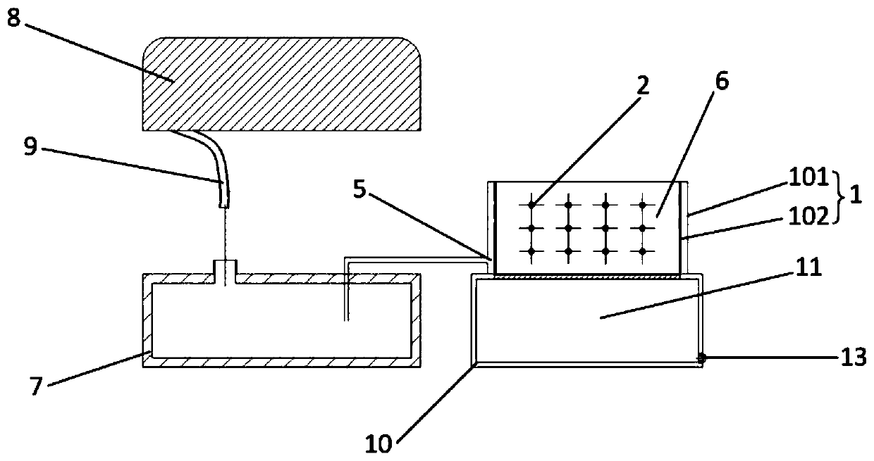 Air-conditioner dust filtering net cleaning device