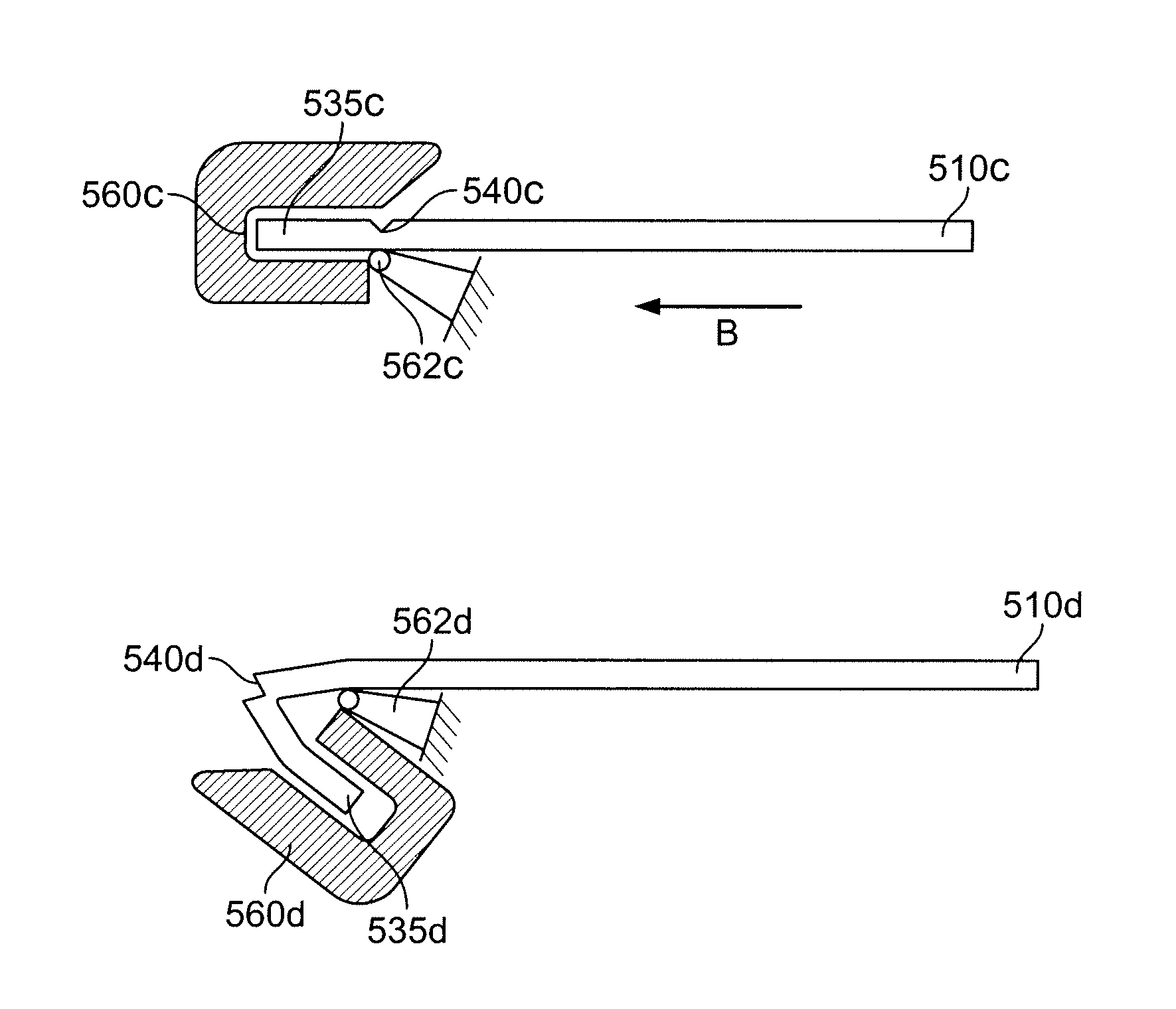 Reagent strip with removable tip