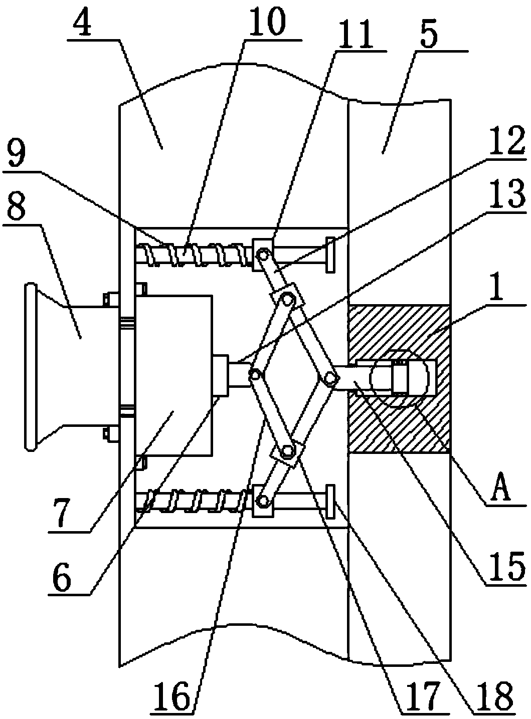 Window guardrail with safety protection function