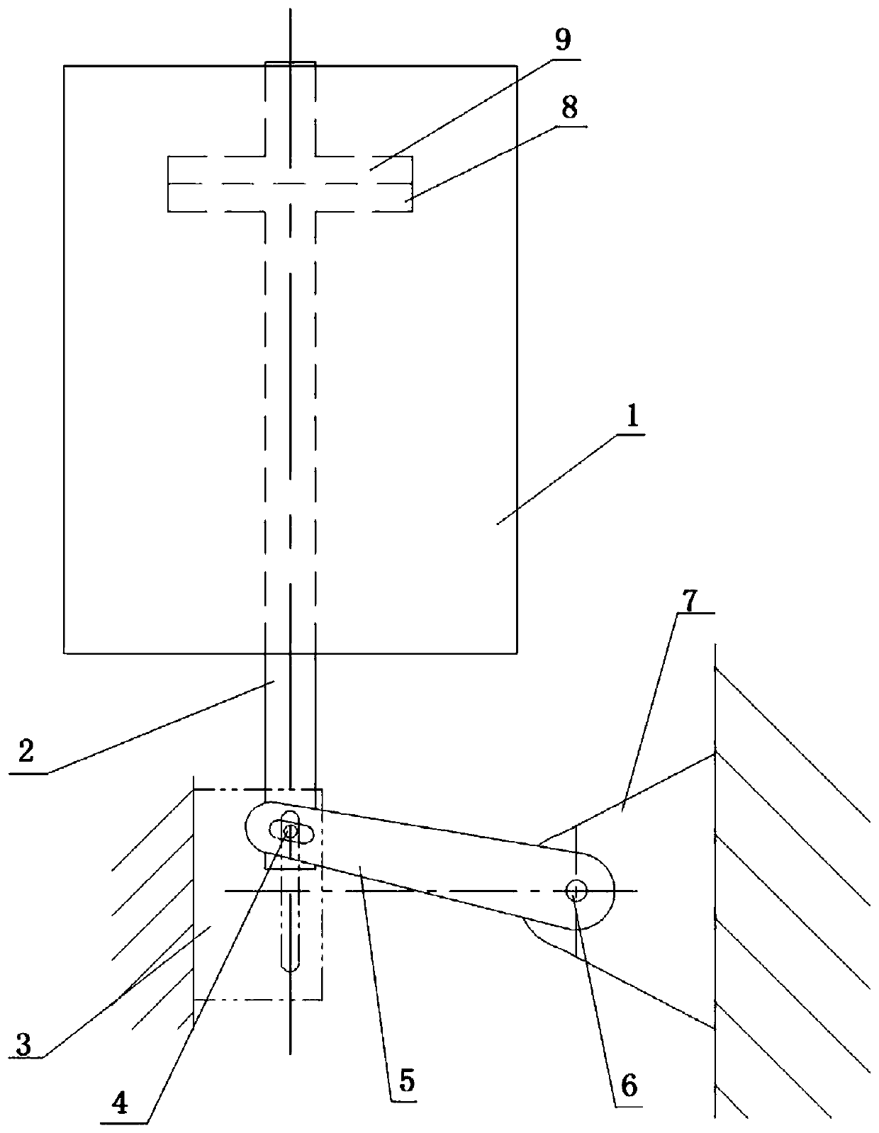 A switch device and its transmission structure