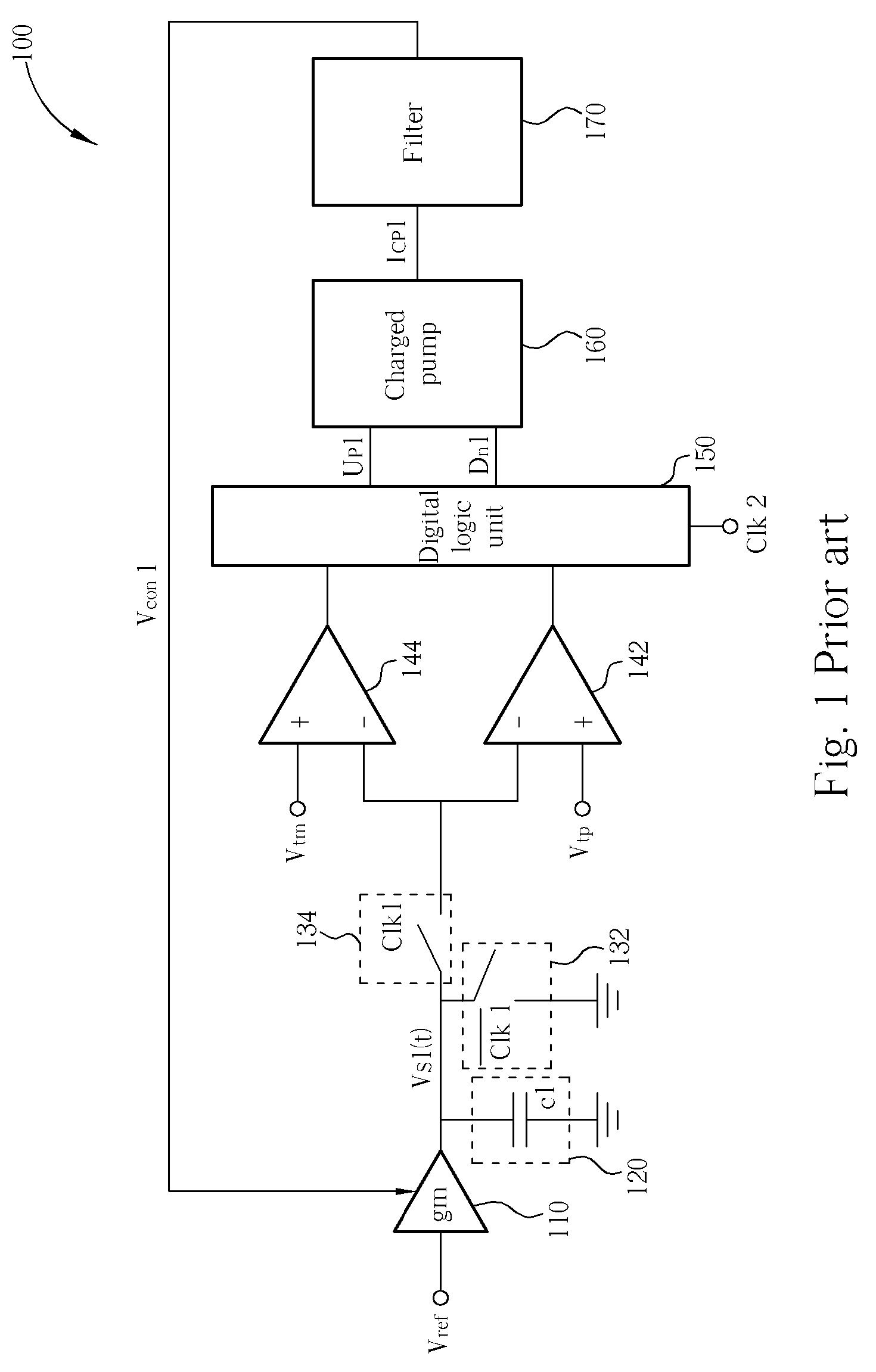 Gm-C Time Constant Tuning Circuit
