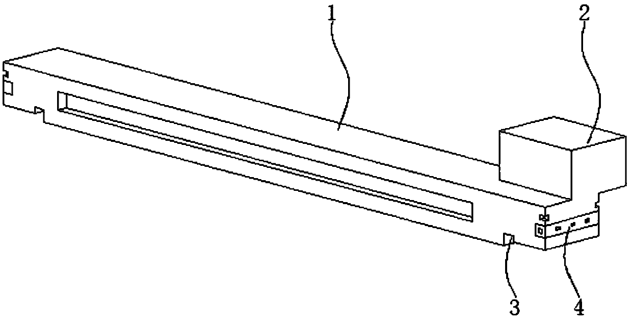 A walking mechanism for accompanying double-girder dispatching crane