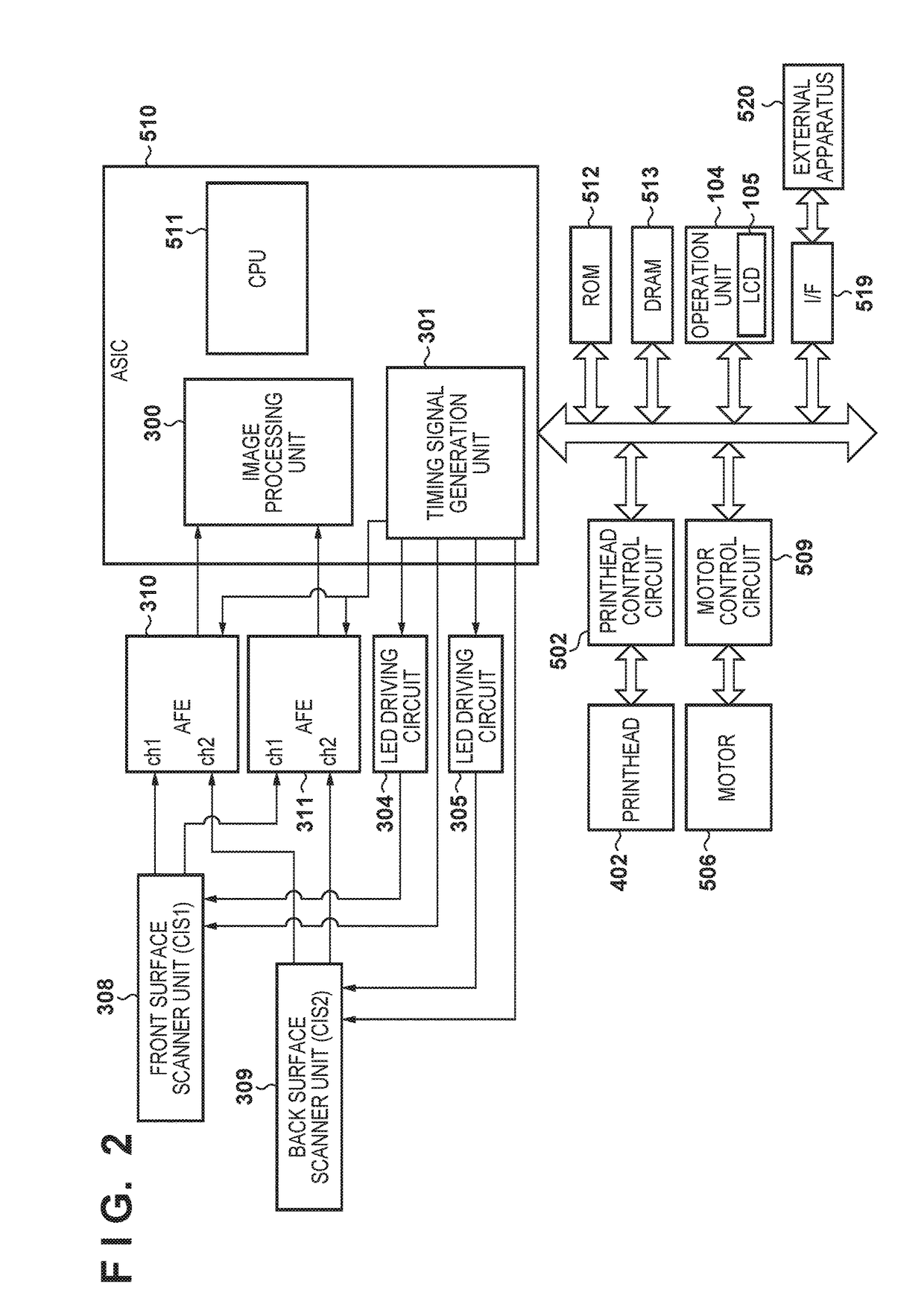 Image scanning apparatus, control method therefor, and multifunction apparatus