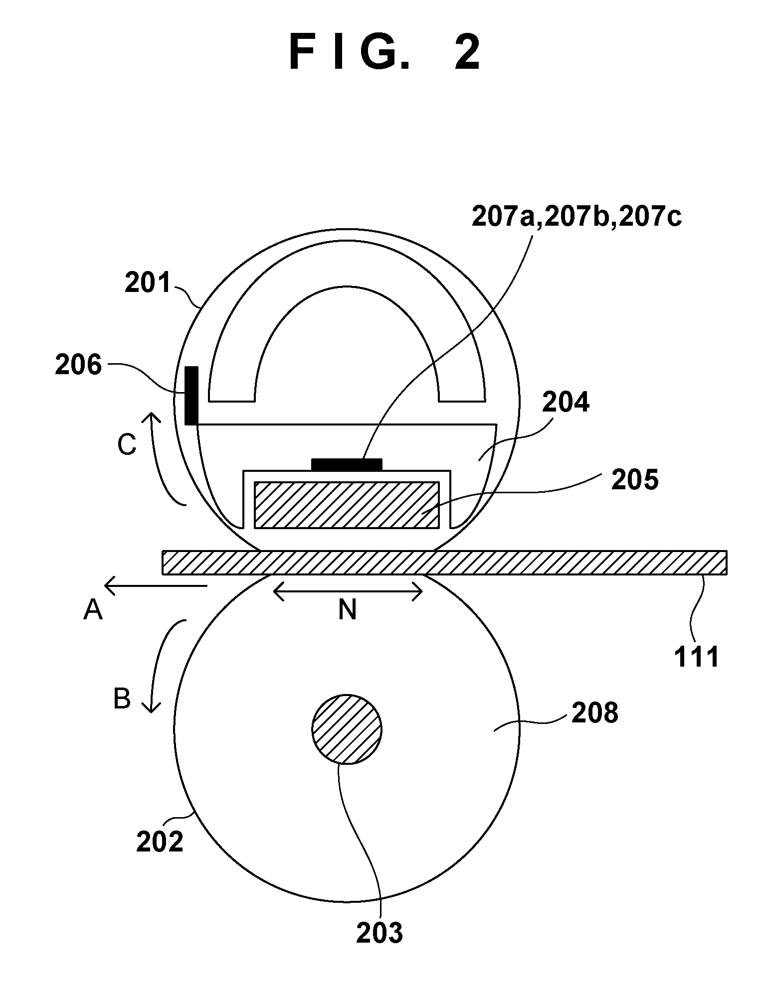 Fixing device using heating scheme for image forming apparatus