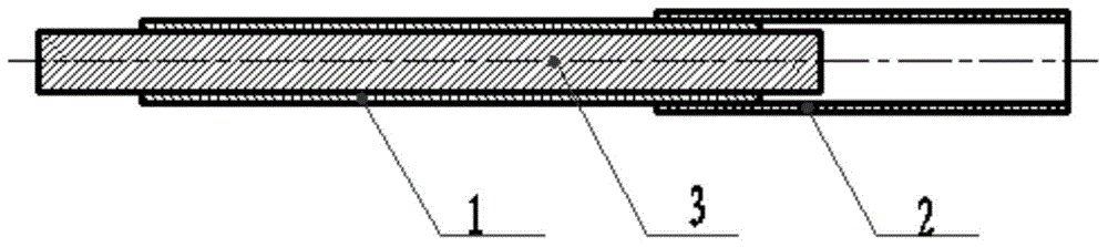 Technology for connecting same or different metal material pipes in rotary forging mode