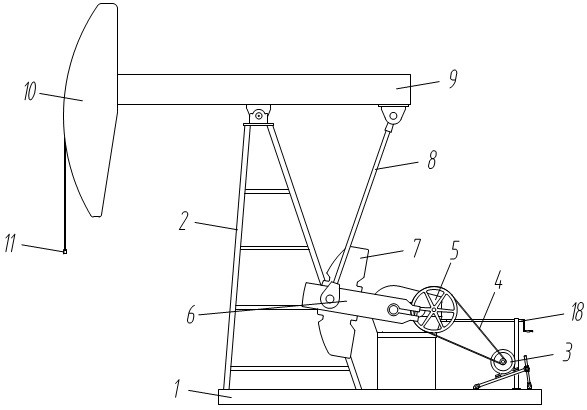 Horse head assembly for pumping unit