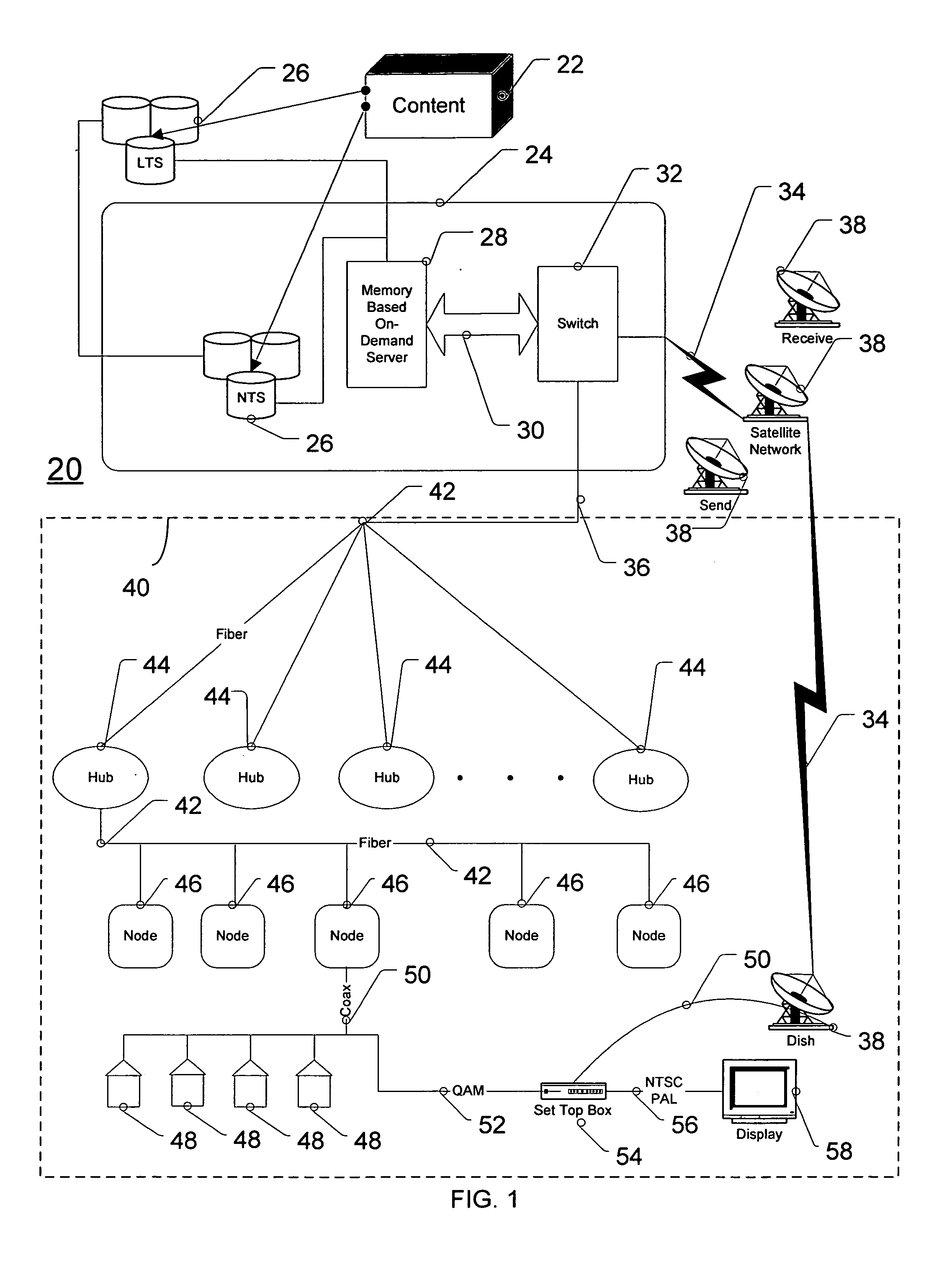 Method and system for controlling streaming in an on-demand server