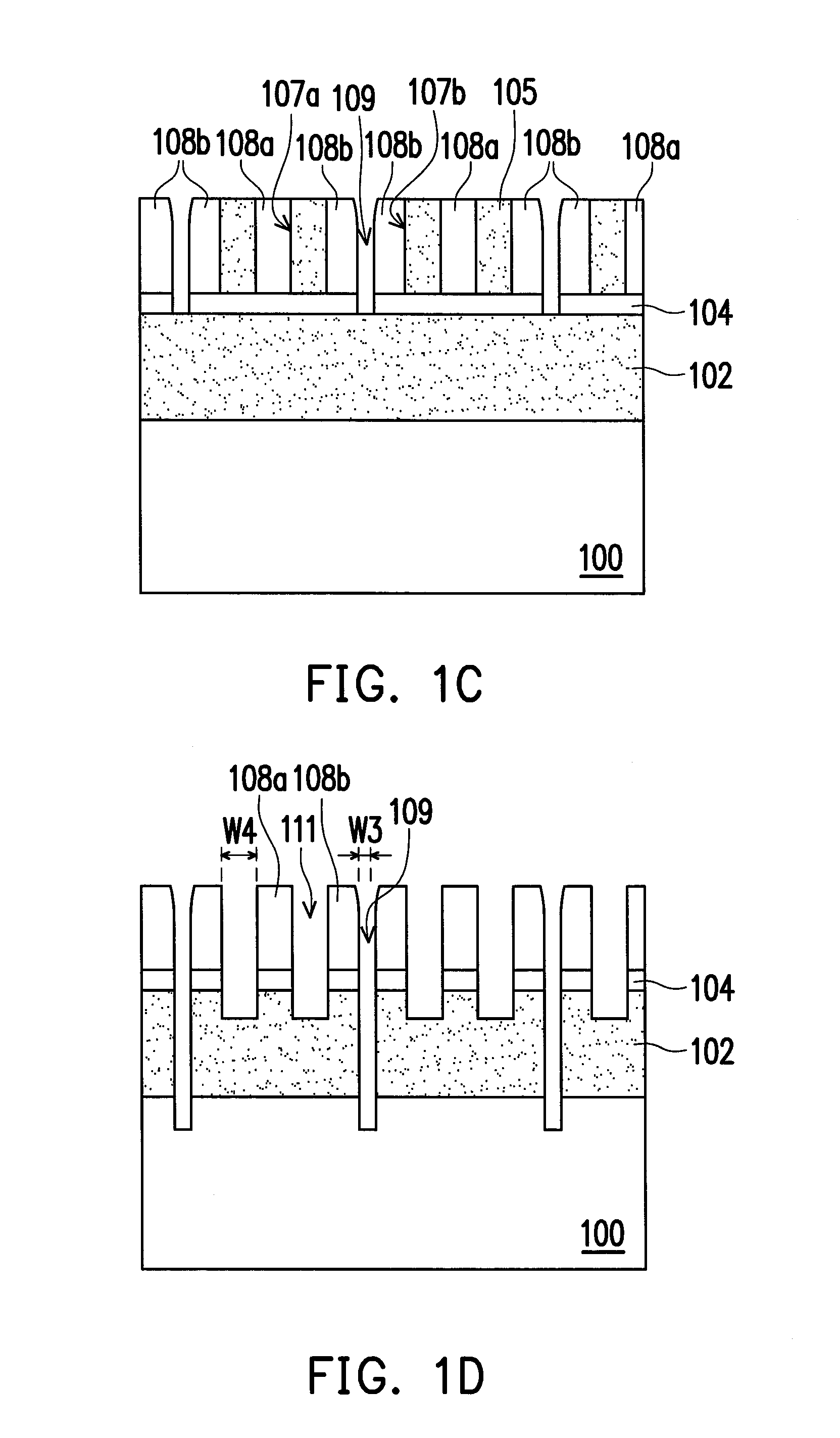 Buried word line structure and method of forming the same