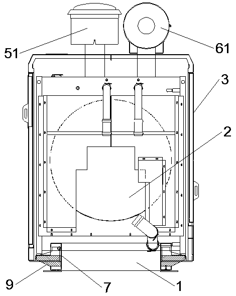 Mining diesel generator set