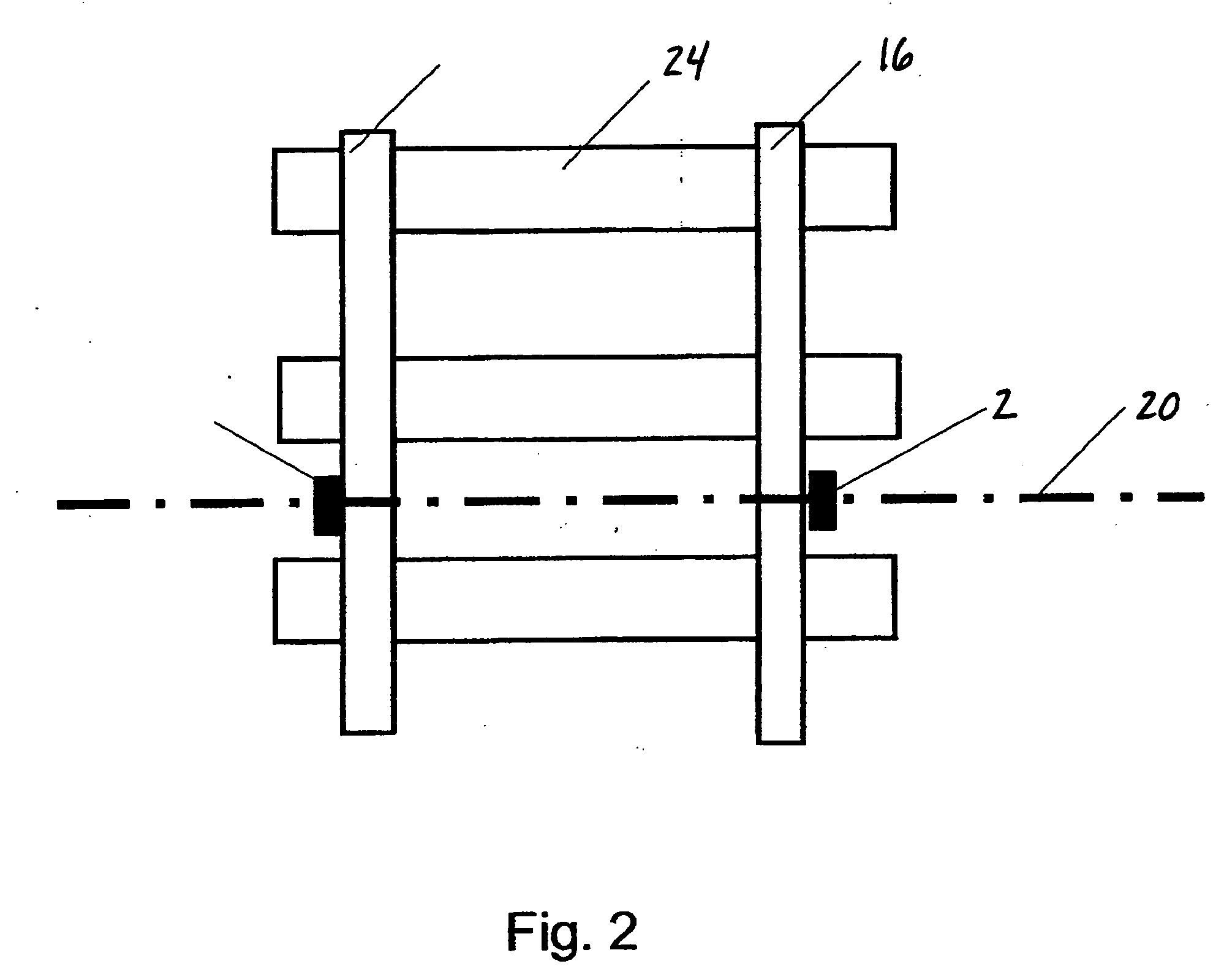 Apparatus for detecting hunting and angle of attack of a rail vehicle wheelset