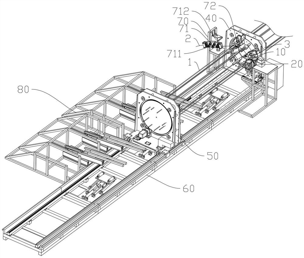 Steel reinforcement cage welding device and welding method