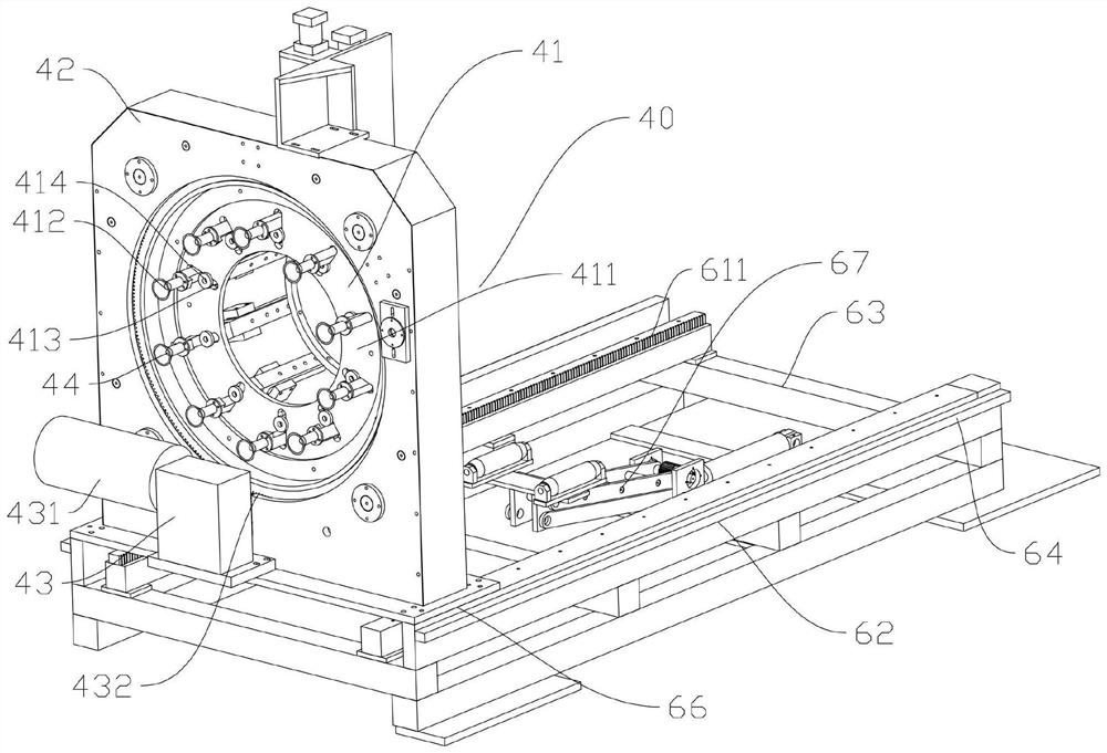 Steel reinforcement cage welding device and welding method