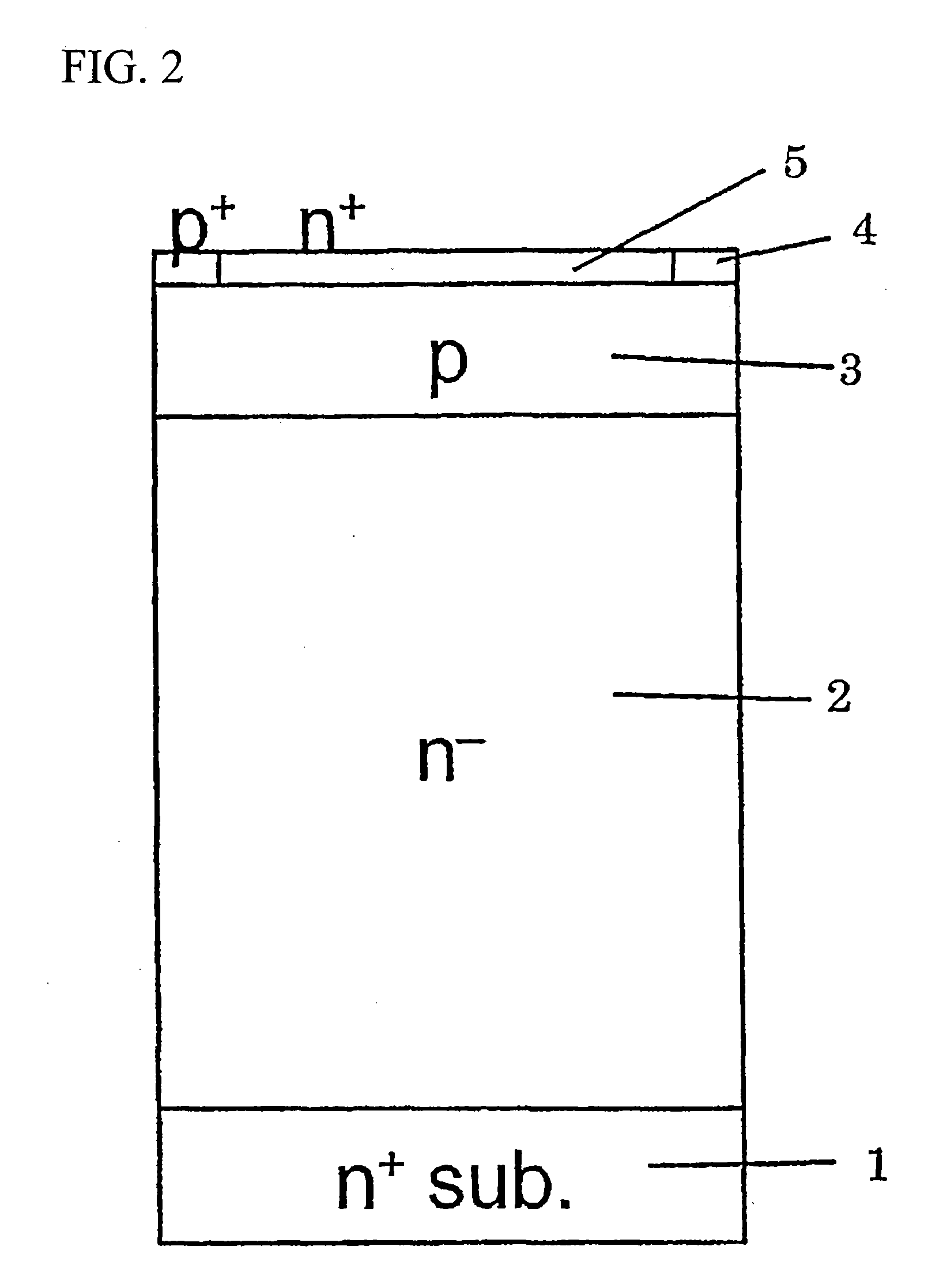 Wide band gap semiconductor device and method for producing the same