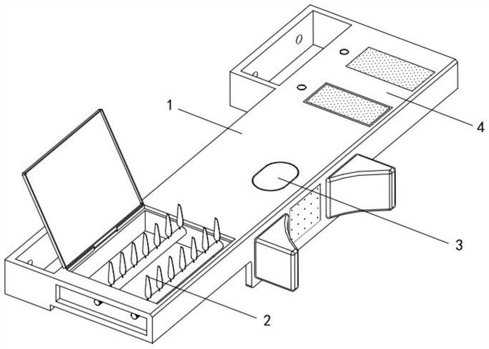 Examination auxiliary device for Neurology Department