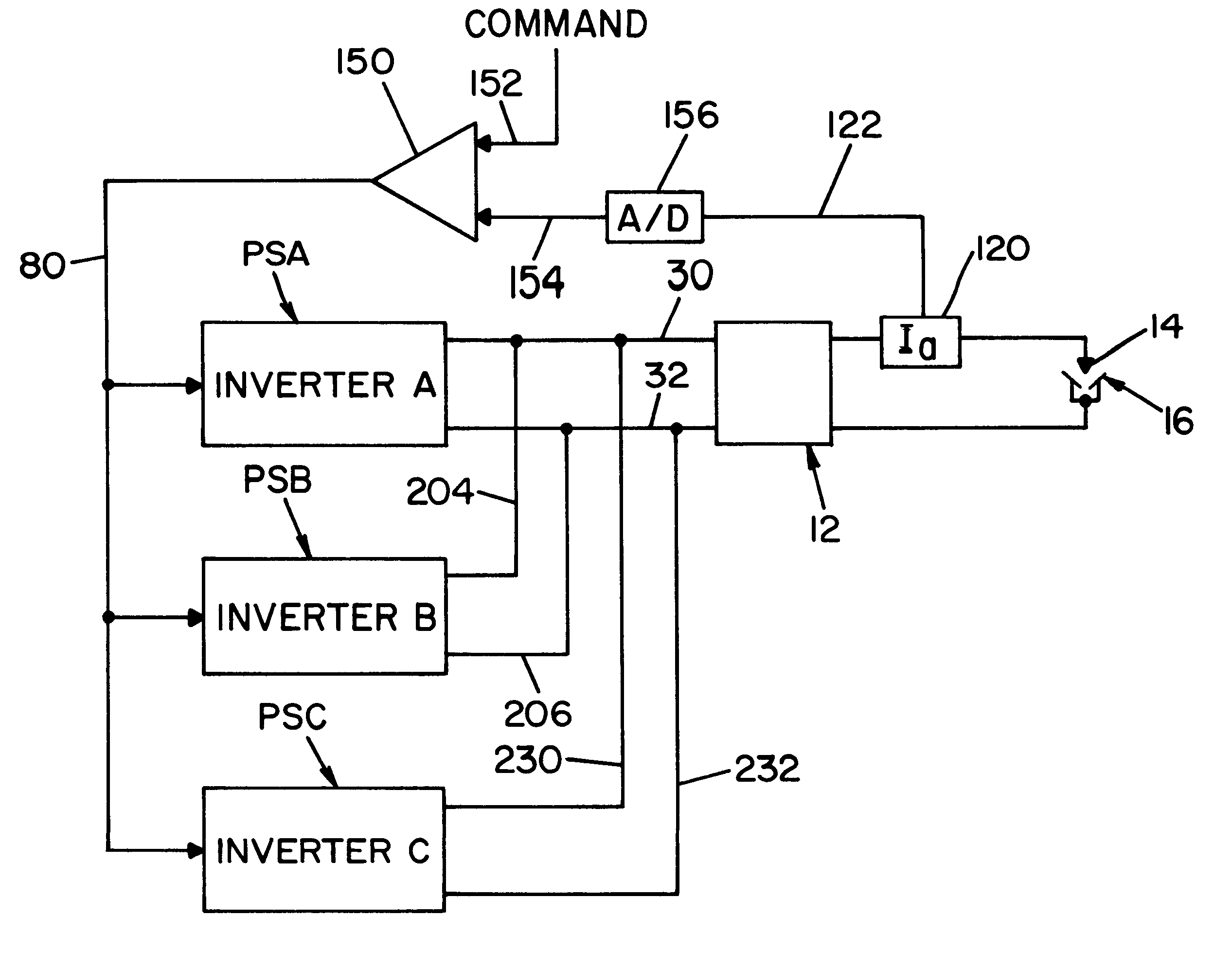 Electric ARC welder with a plurality of power supplies