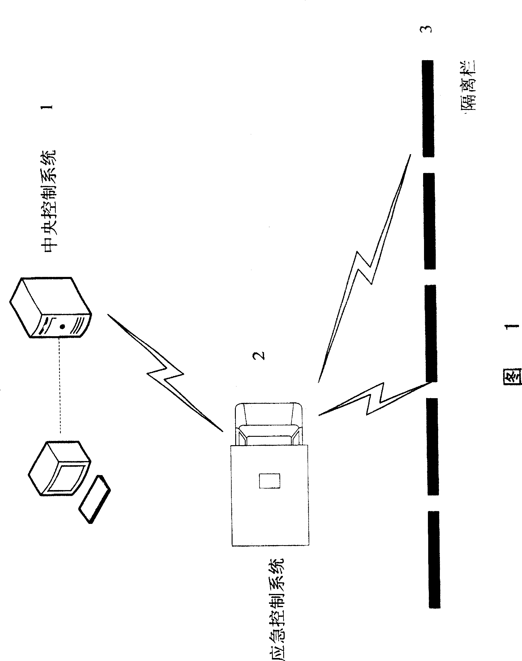 Intelligent isolation system for road