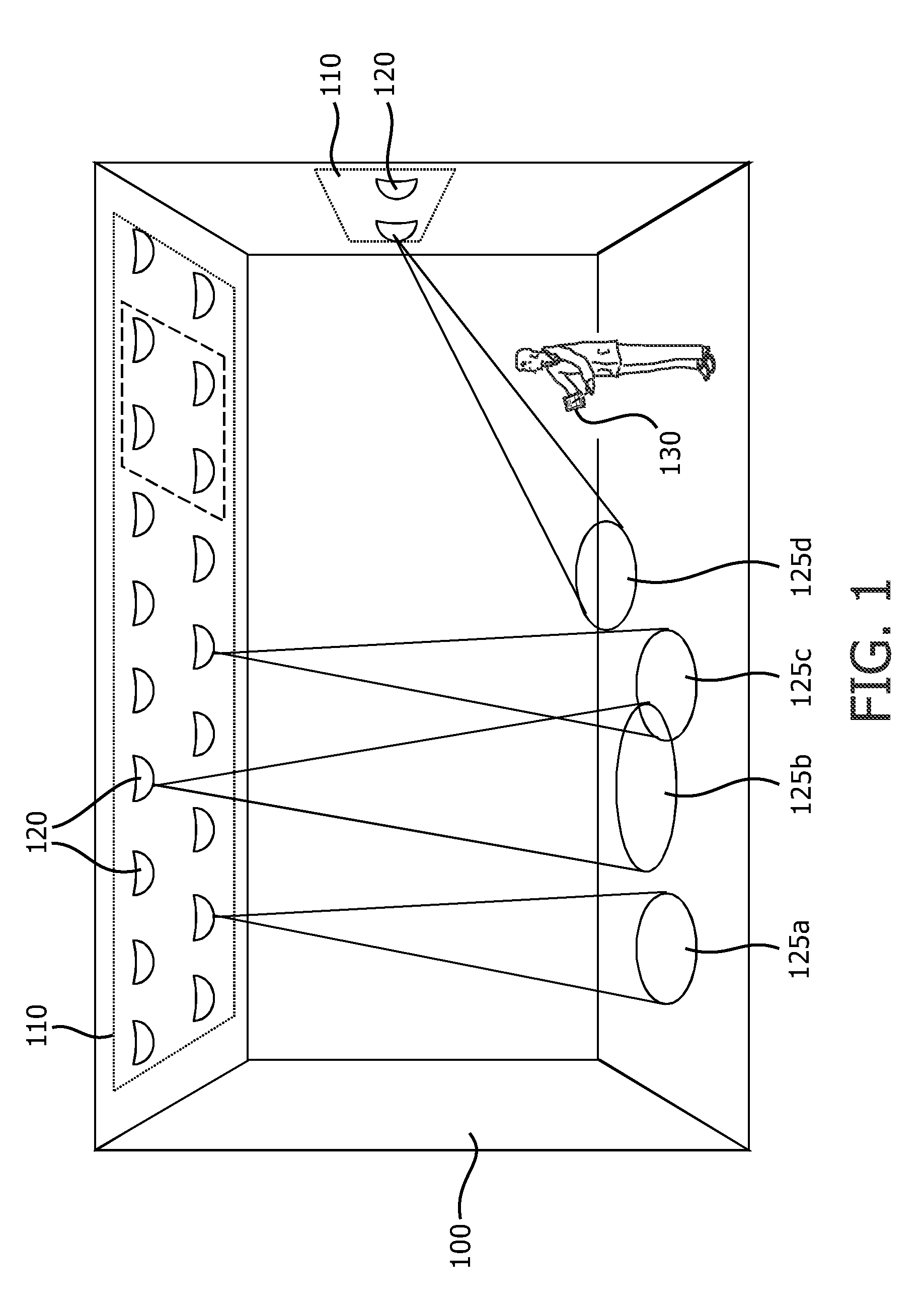 Method and System for 2D Detection of Localized Light Contributions