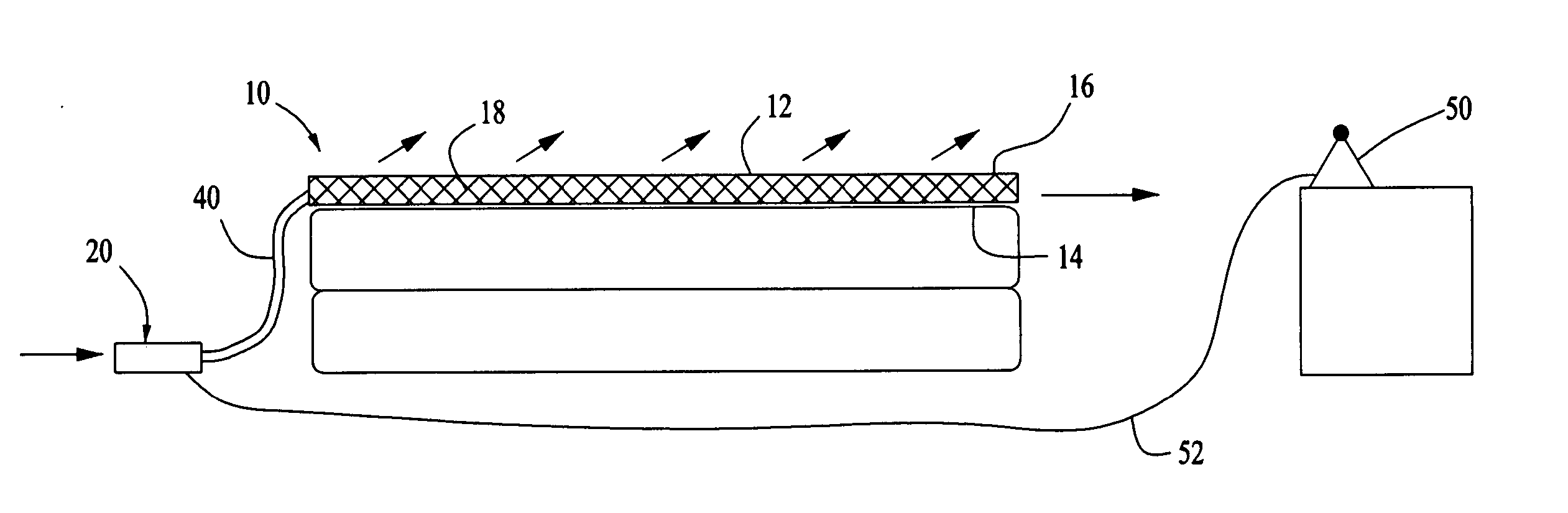 Convective cushion with positive coefficient of resistance heating mode