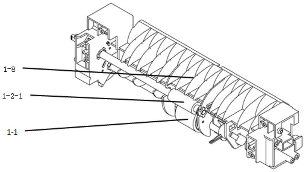 Automatic double-sided printing mechanism capable of ensuring reverse skew rate