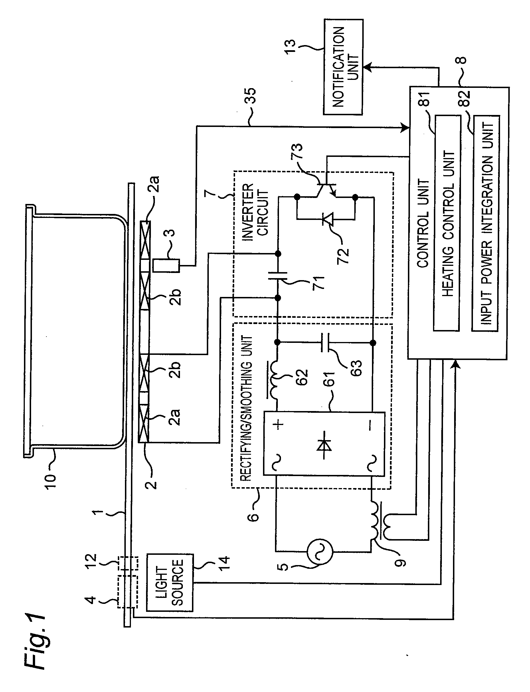 Induction heat cooking device