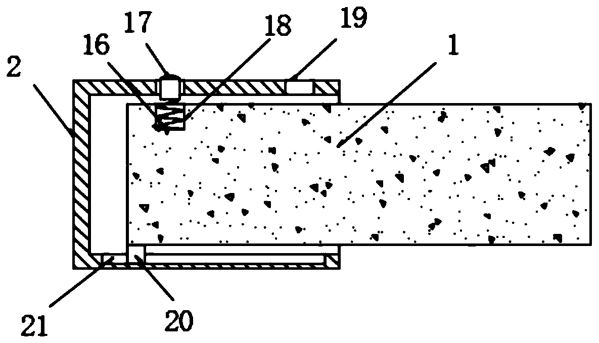 High-precision weighing device for test box