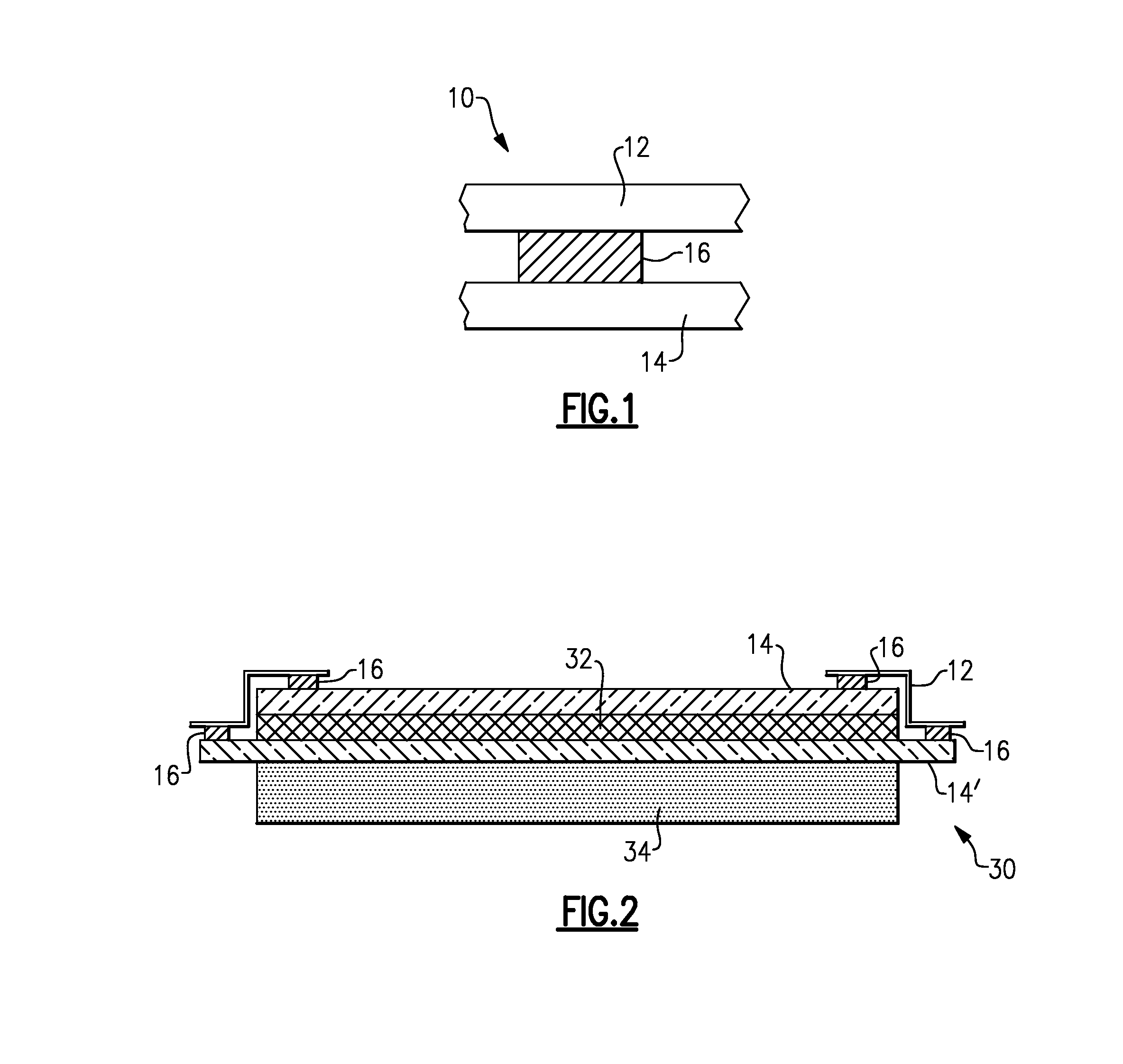 Seal assembly and method for self-healing glass seal