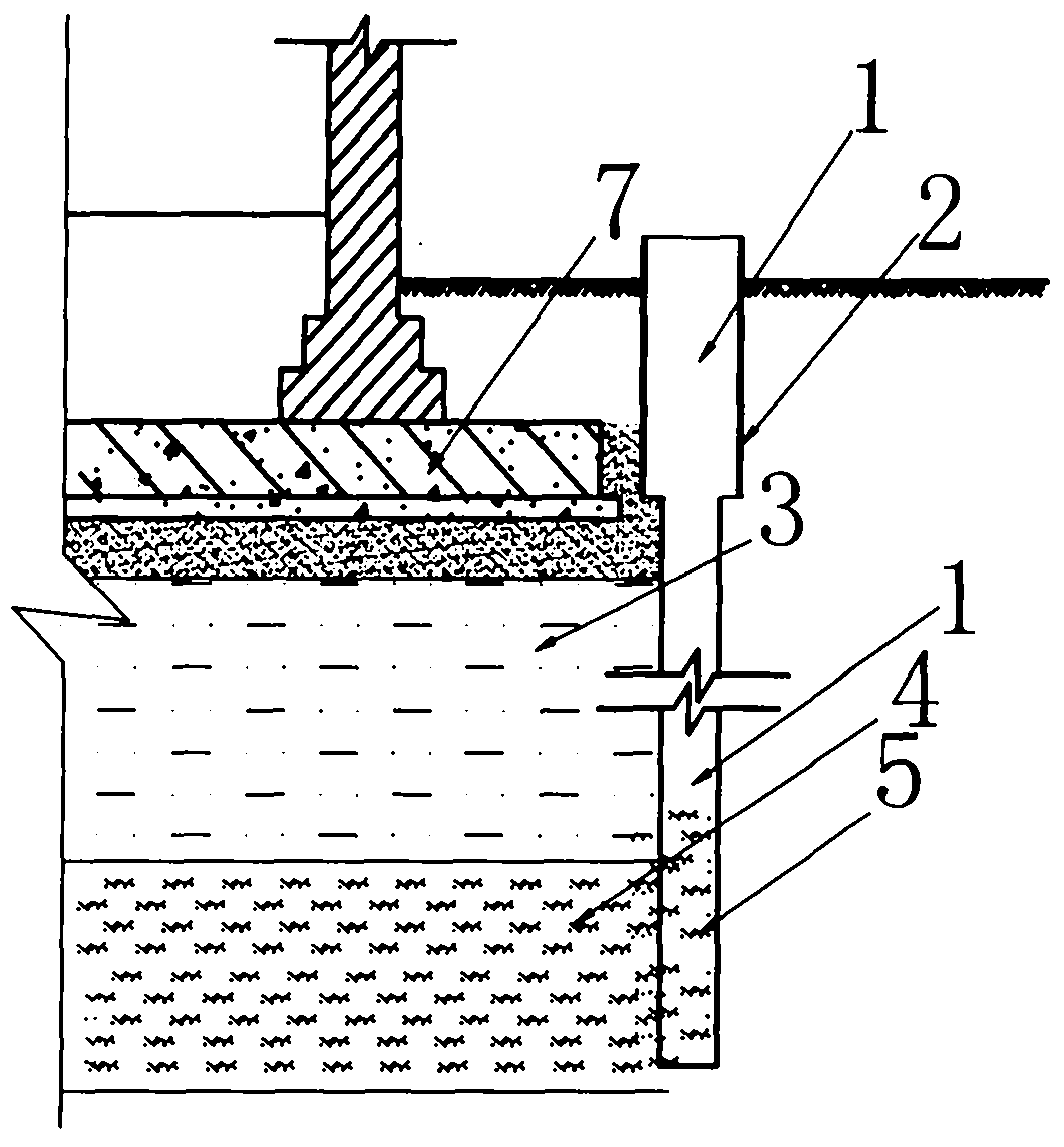Method for correcting incline of deep layer drill silt squeezing and soil discharging